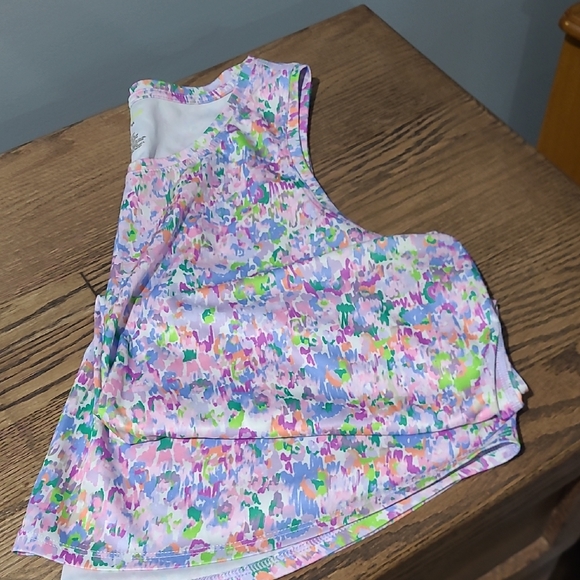 Tek Gear Multicolor Abstract Tank Top - Picture 1 of 2